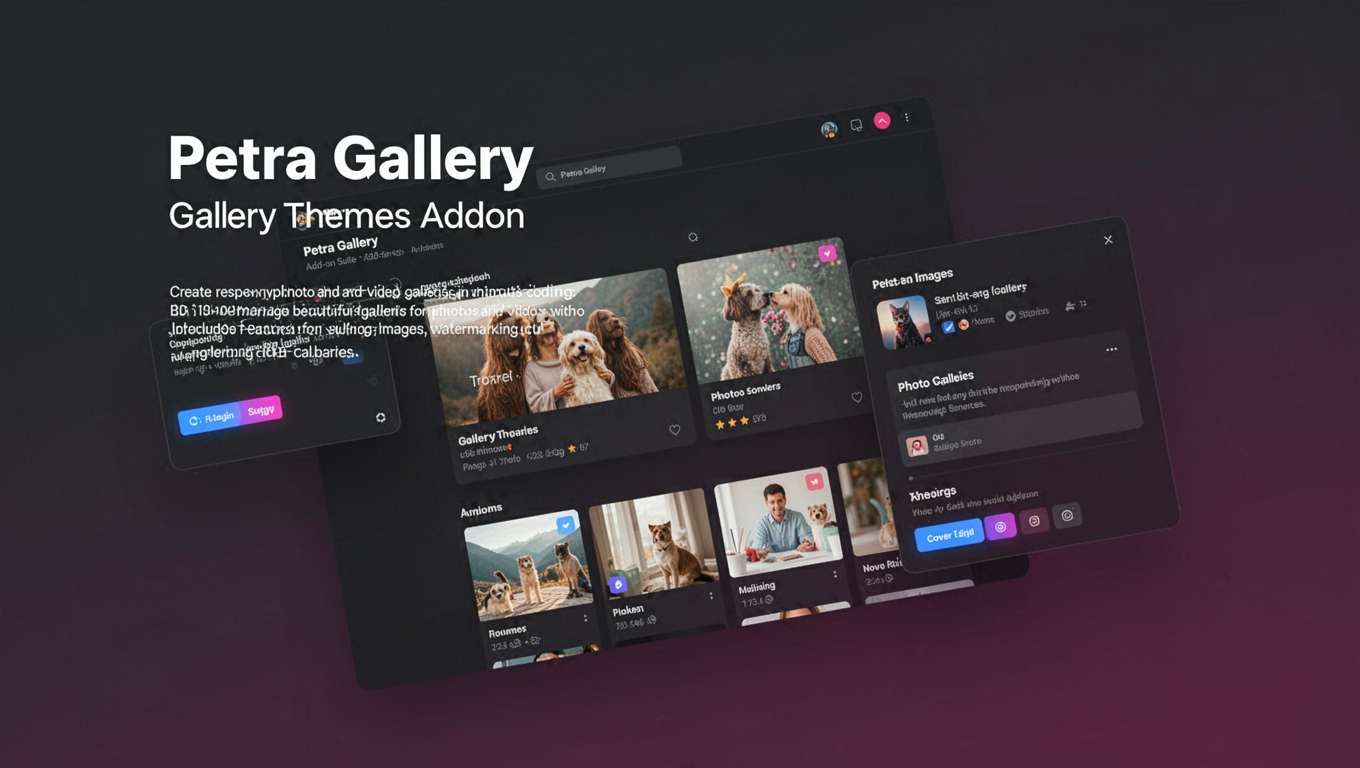 Preview of Petra Gallery - Gallery Themes Addon