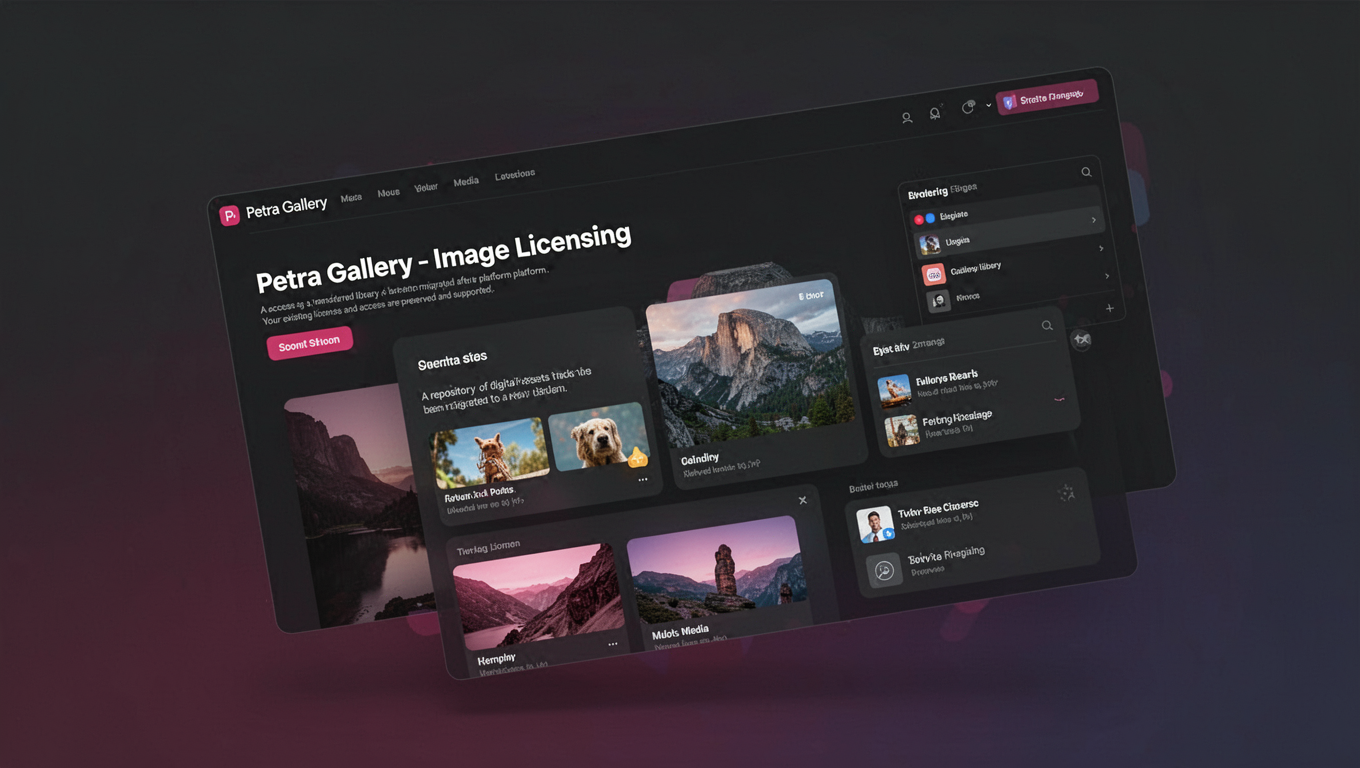 Preview of Petra Gallery - Image Licensing
