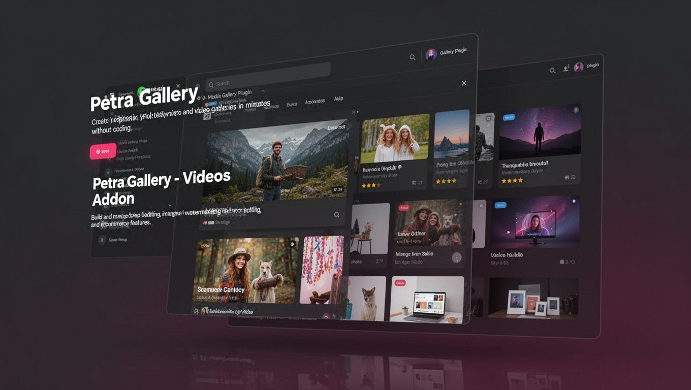 Preview of Petra Gallery - Videos Addon