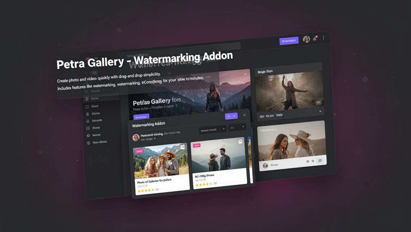 Preview of Petra Gallery - Watermarking Addon