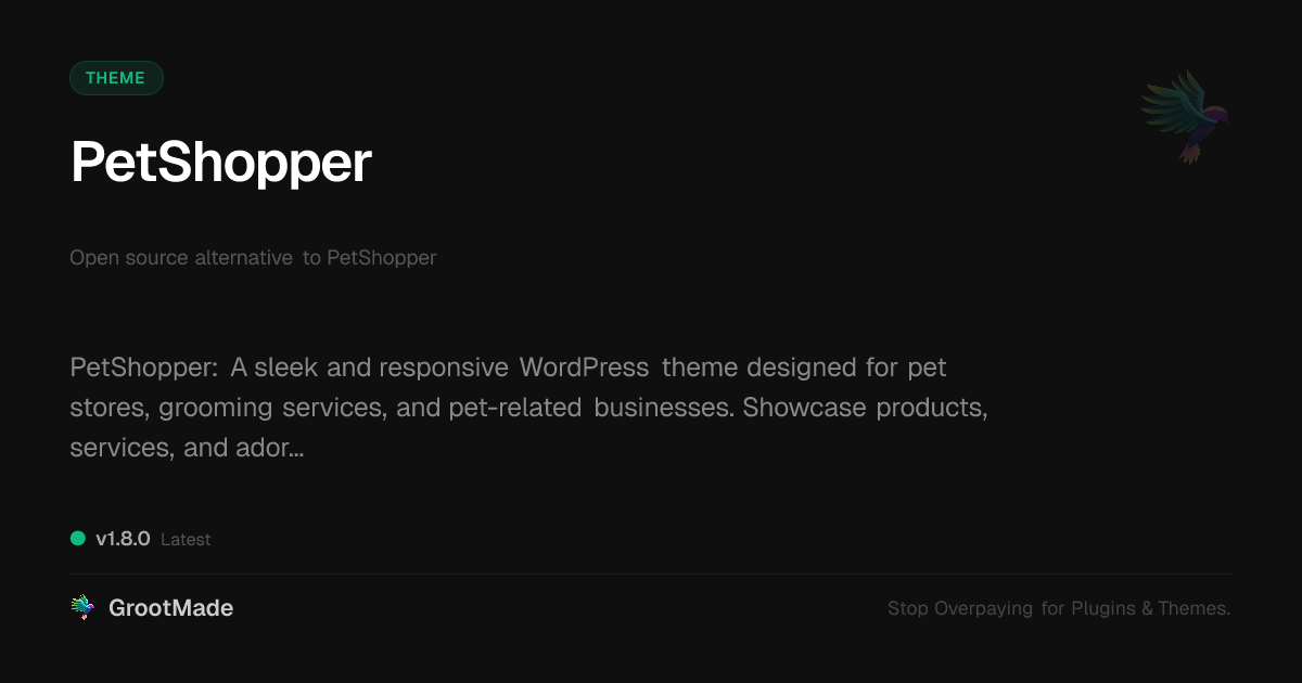 Preview of PetShopper