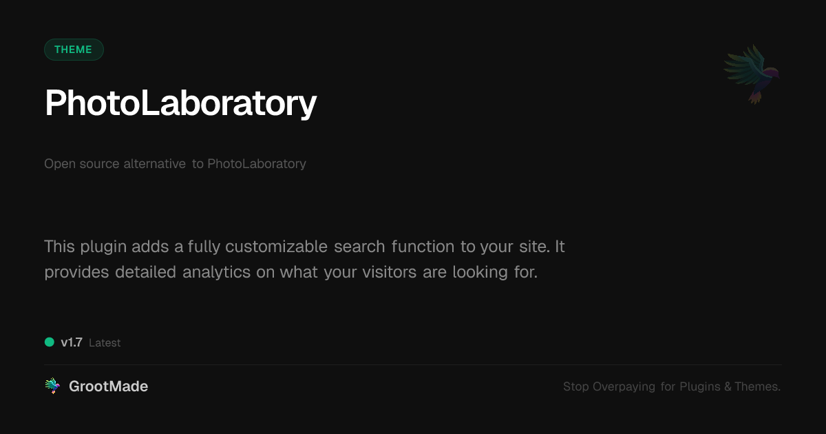 Preview of PhotoLaboratory