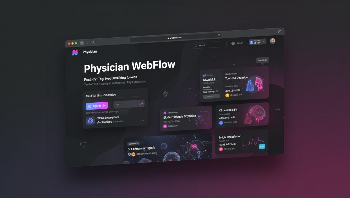 Preview of Physician WebFlow