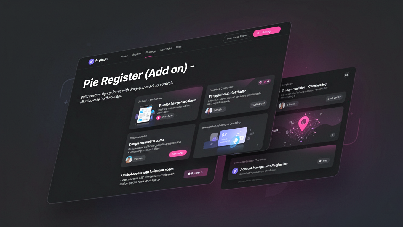 Preview of Pie Register (Add on) - Geolocation