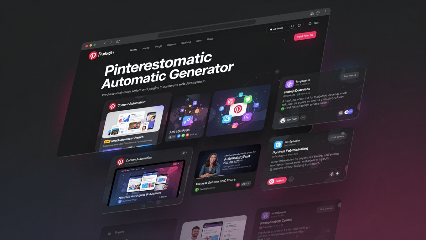 Preview of Pinterestomatic Automatic Post Generator