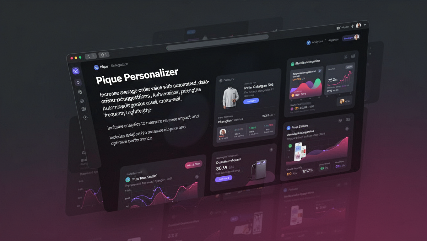 Preview of Pique Personalizer
