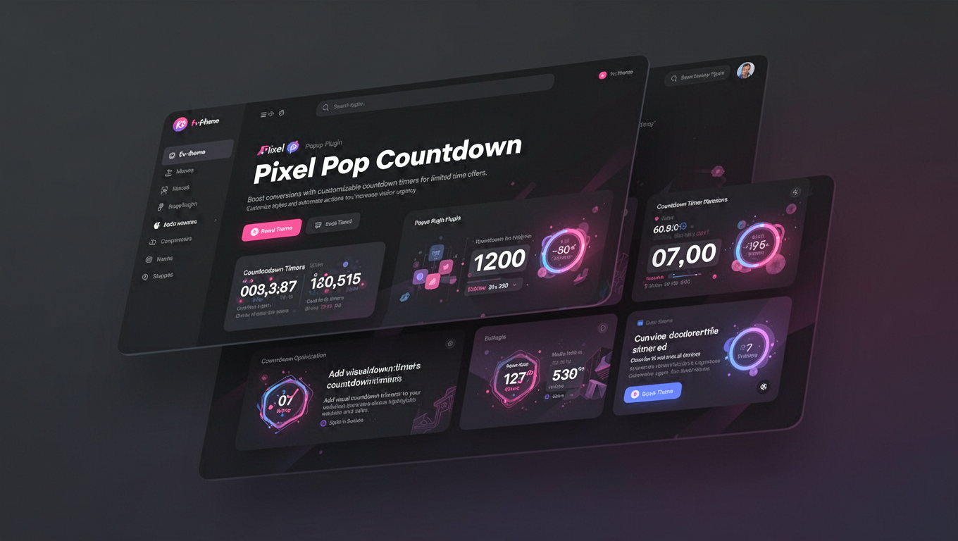 Preview of Pixel Pop Countdown