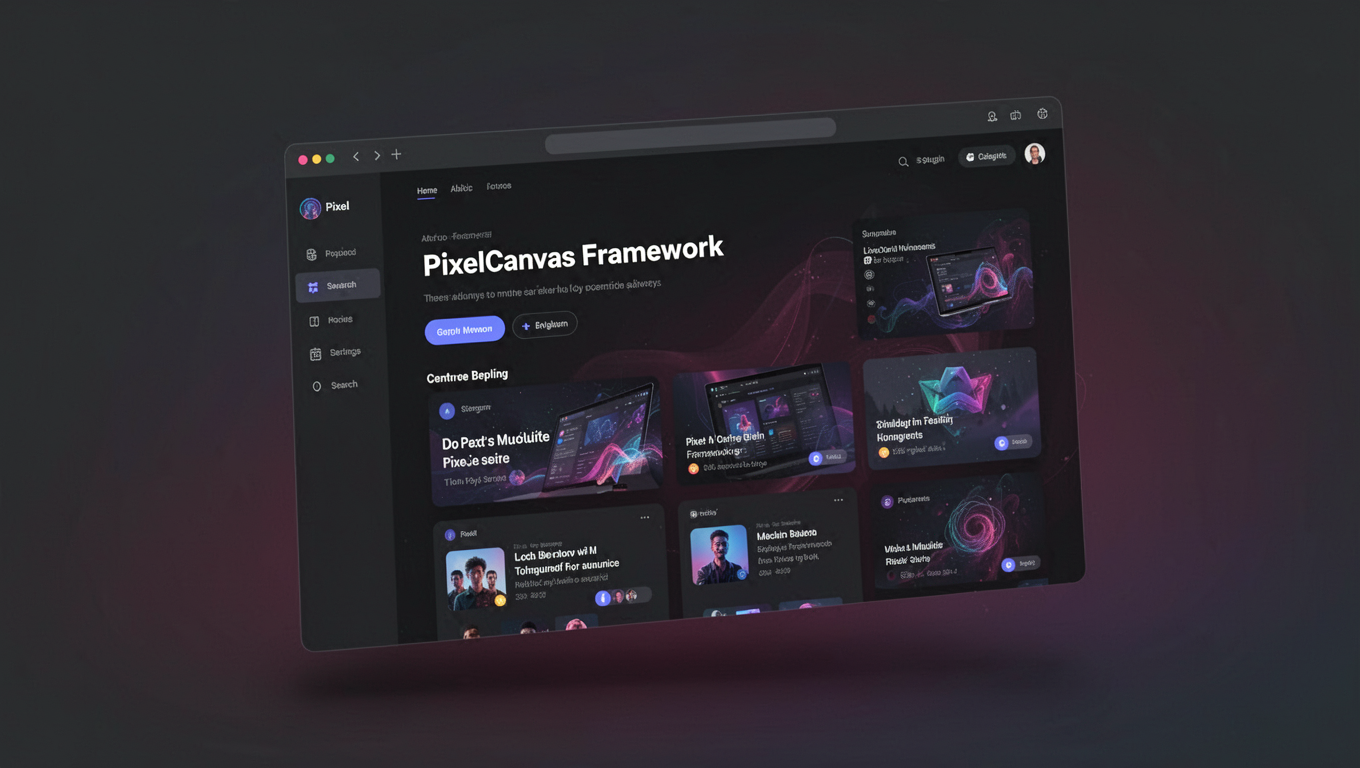 Preview of PixelCanvas Framework
