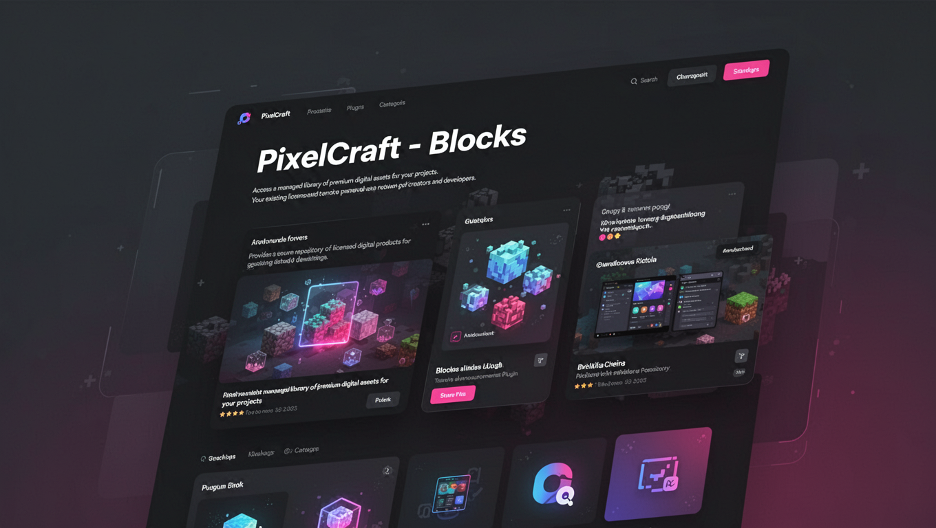 Preview of PixelCraft - Blocks