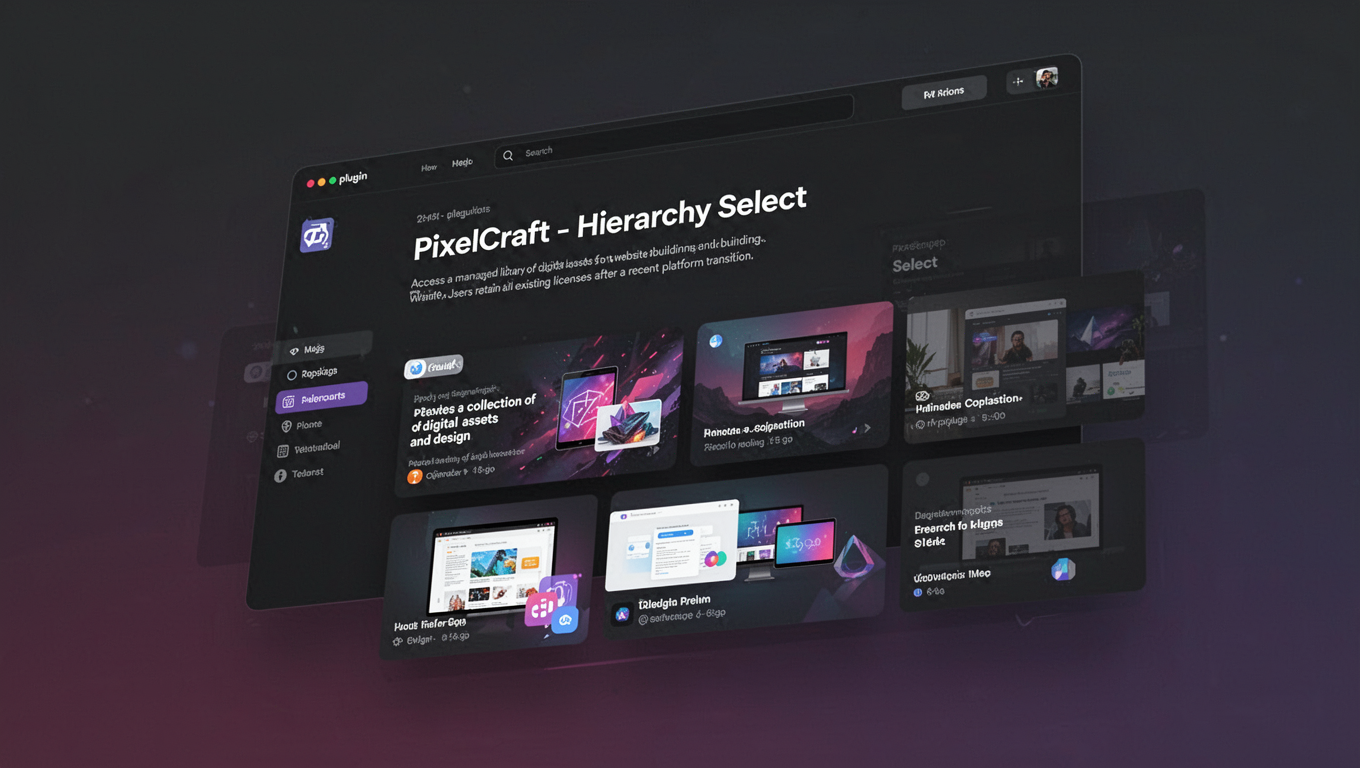 Preview of PixelCraft - Hierarchy Select
