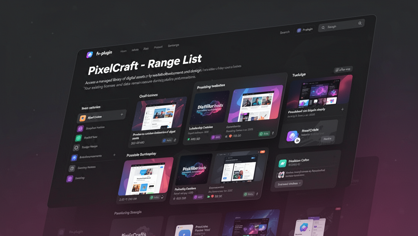 Preview of PixelCraft - Range List