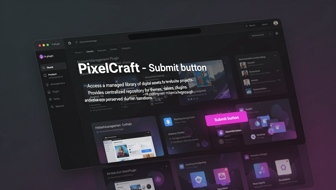 Preview of PixelCraft - Submit button
