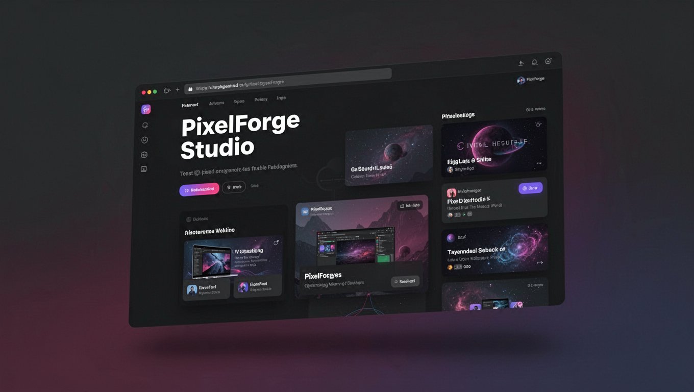 Preview of PixelForge Studio