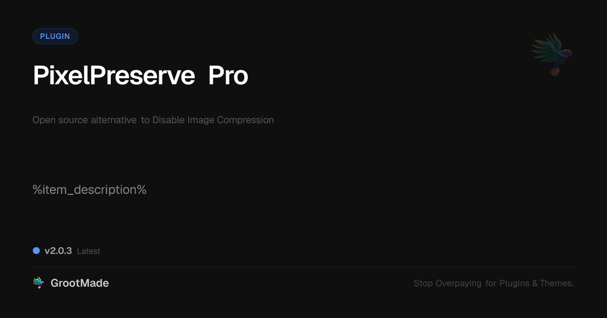 Preview of PixelPreserve Pro