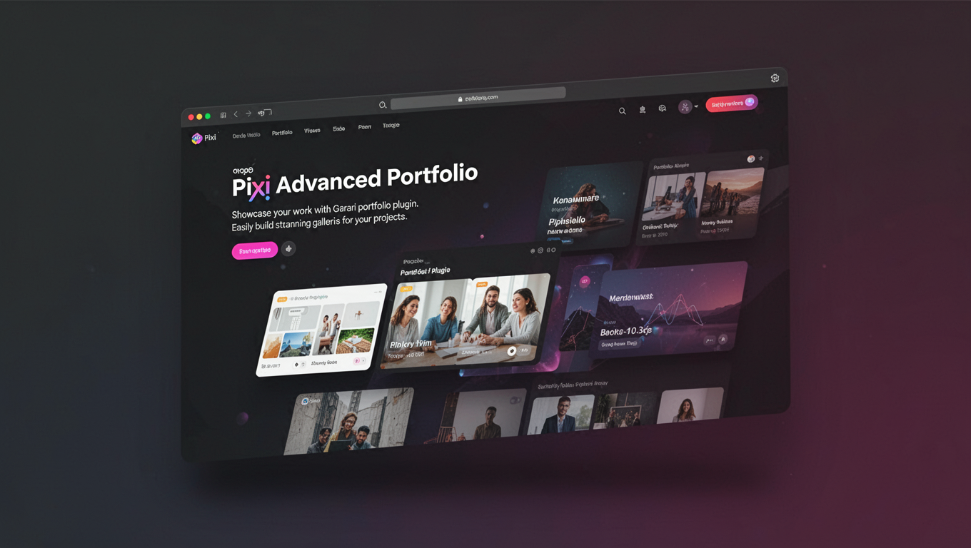 Preview of Pixi Advanced Portfolio