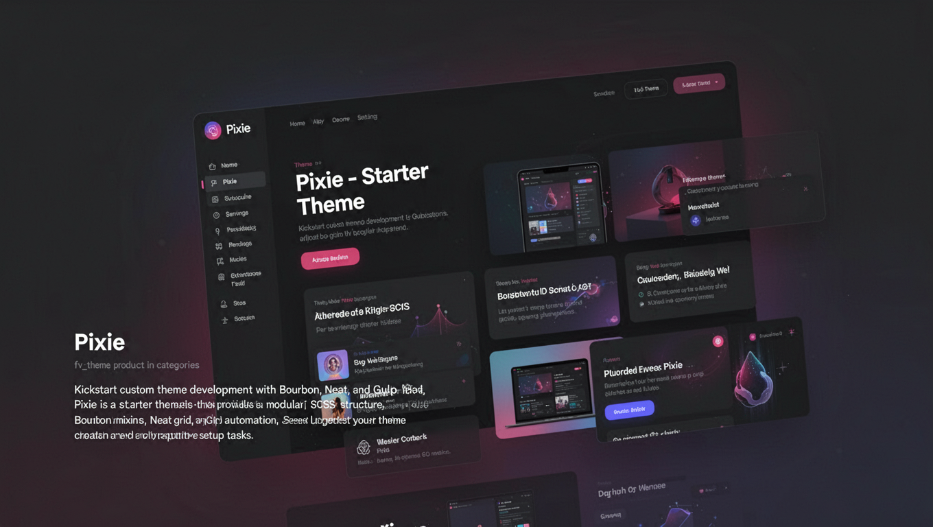Preview of Pixie - Starter Theme