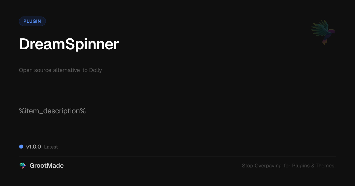 Preview of DreamSpinner