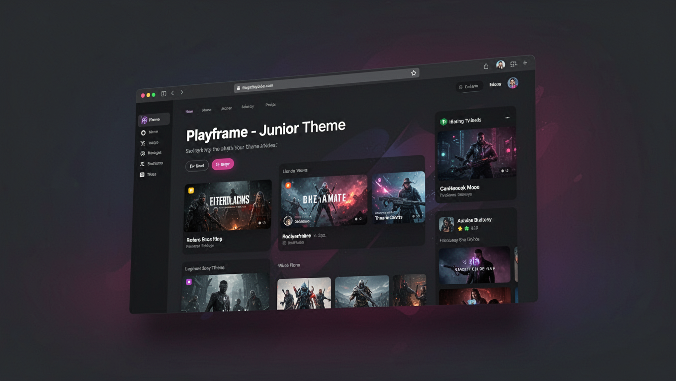 Preview of Playframe - Junior Theme