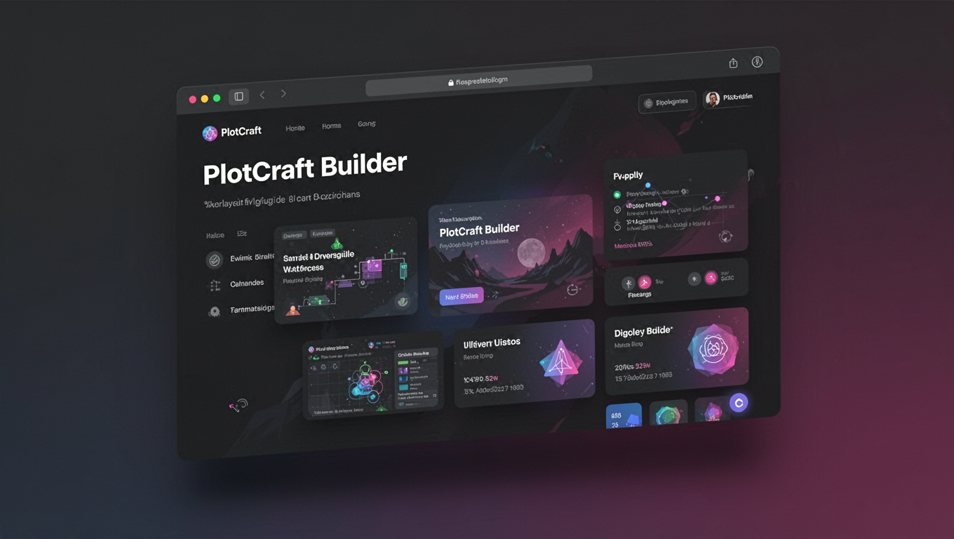 Preview of PlotCraft Builder