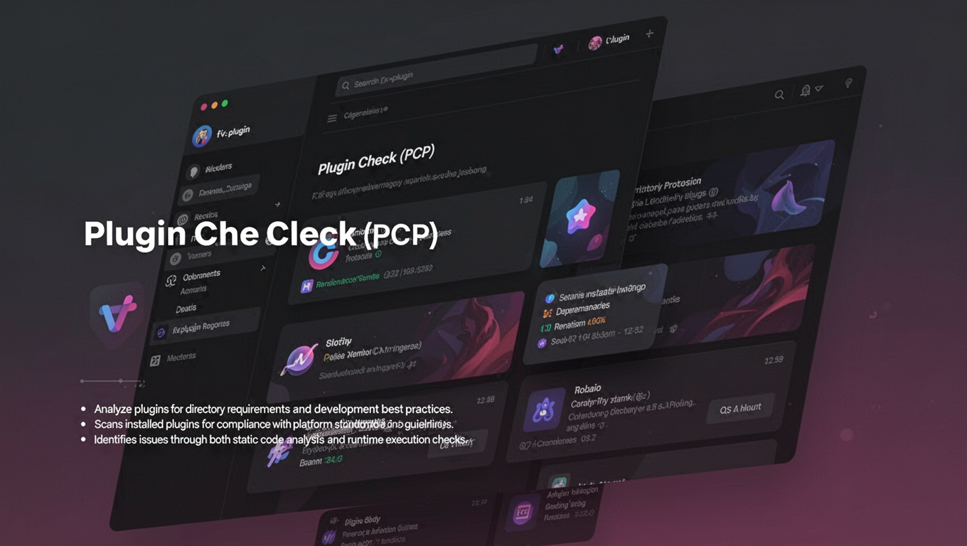 Preview of Plugin Check (PCP)