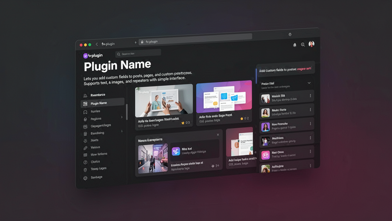 Preview of Plugin Name