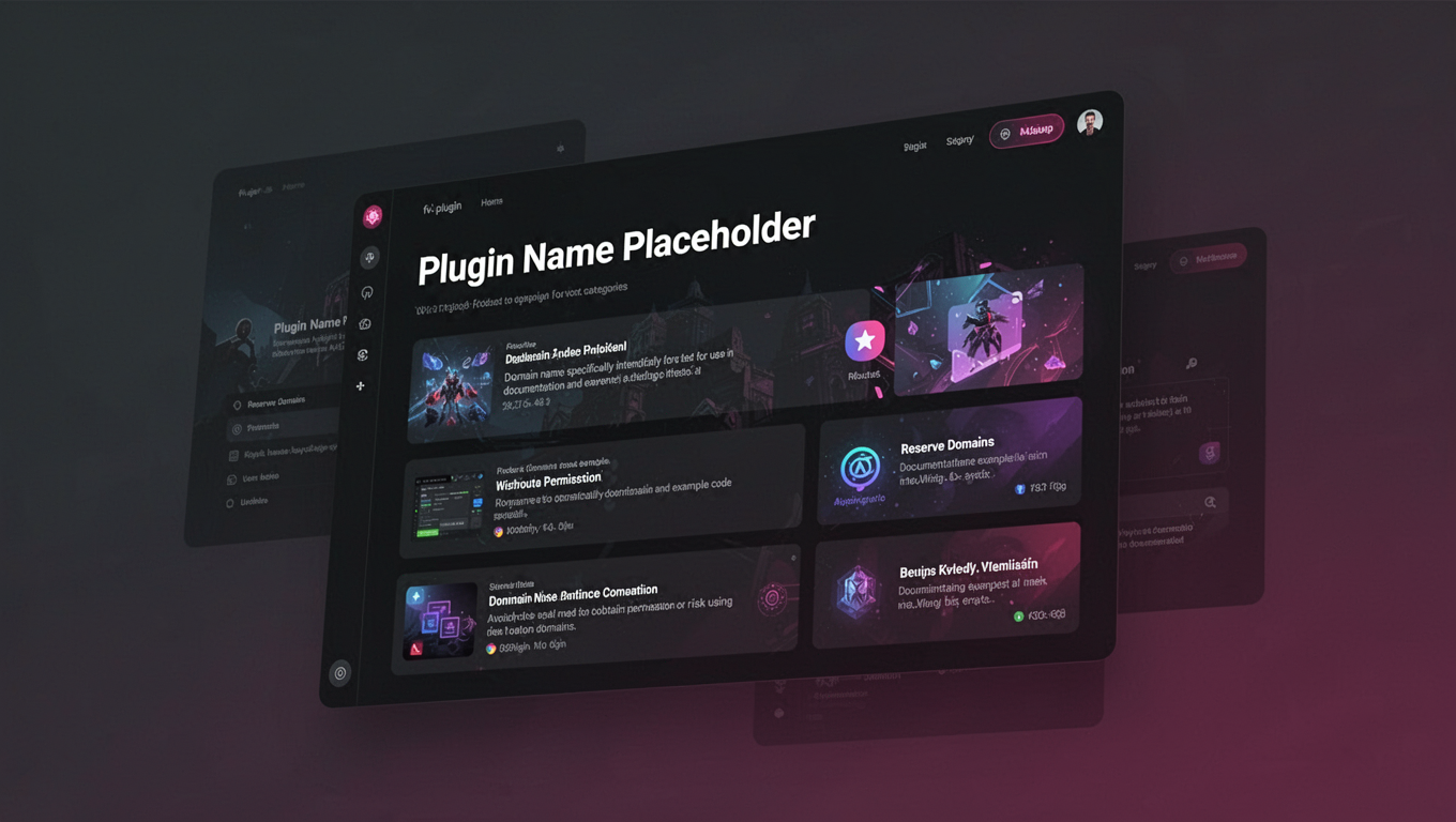 Preview of Plugin Name Placeholder