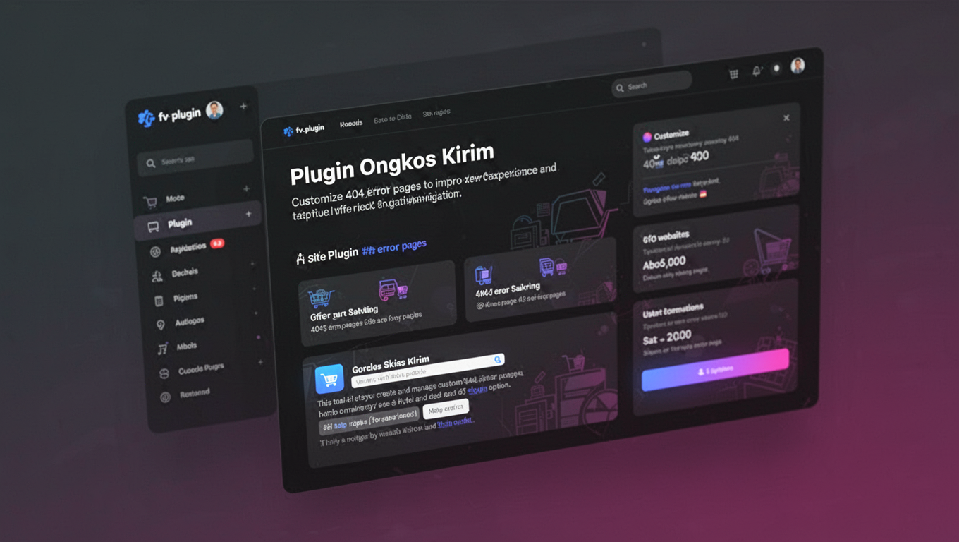 Preview of Plugin Ongkos Kirim