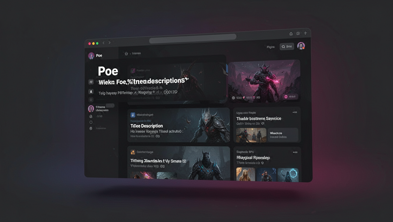 Preview of Poe