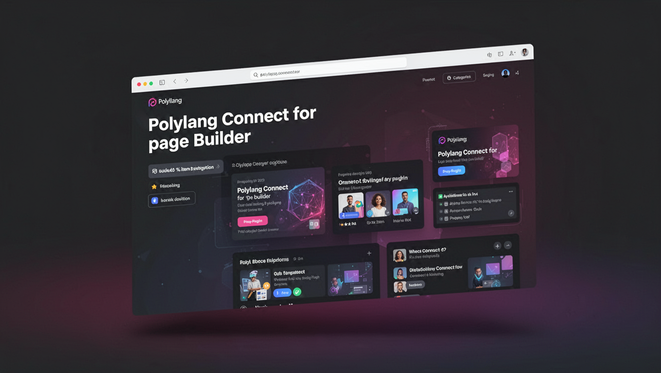 Preview of Polylang Connect for Elementor