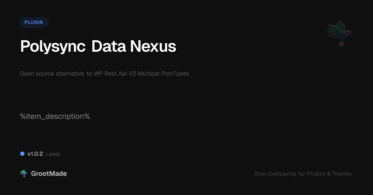 Preview of Polysync Data Nexus