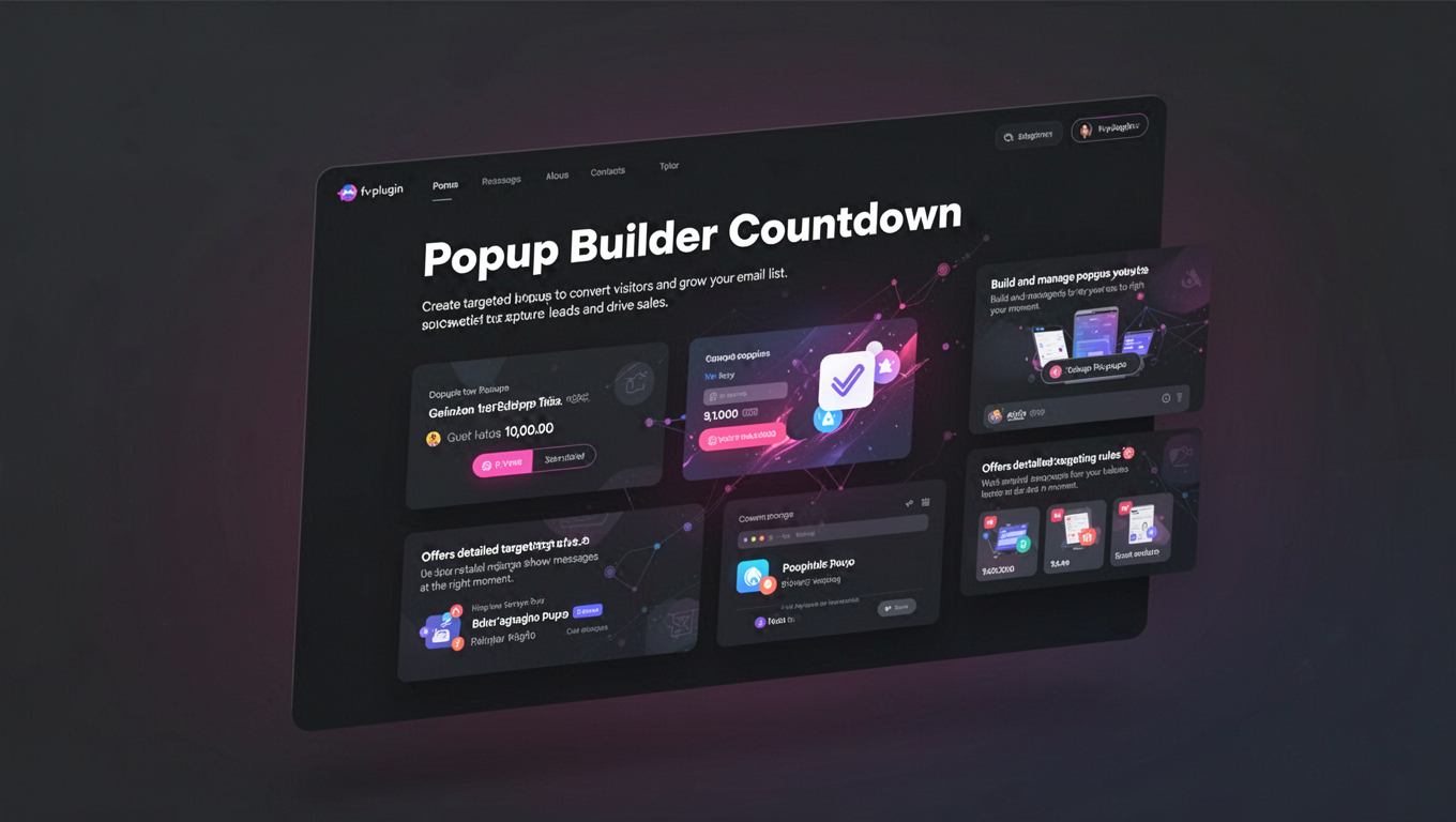 Preview of Popup Builder Countdown