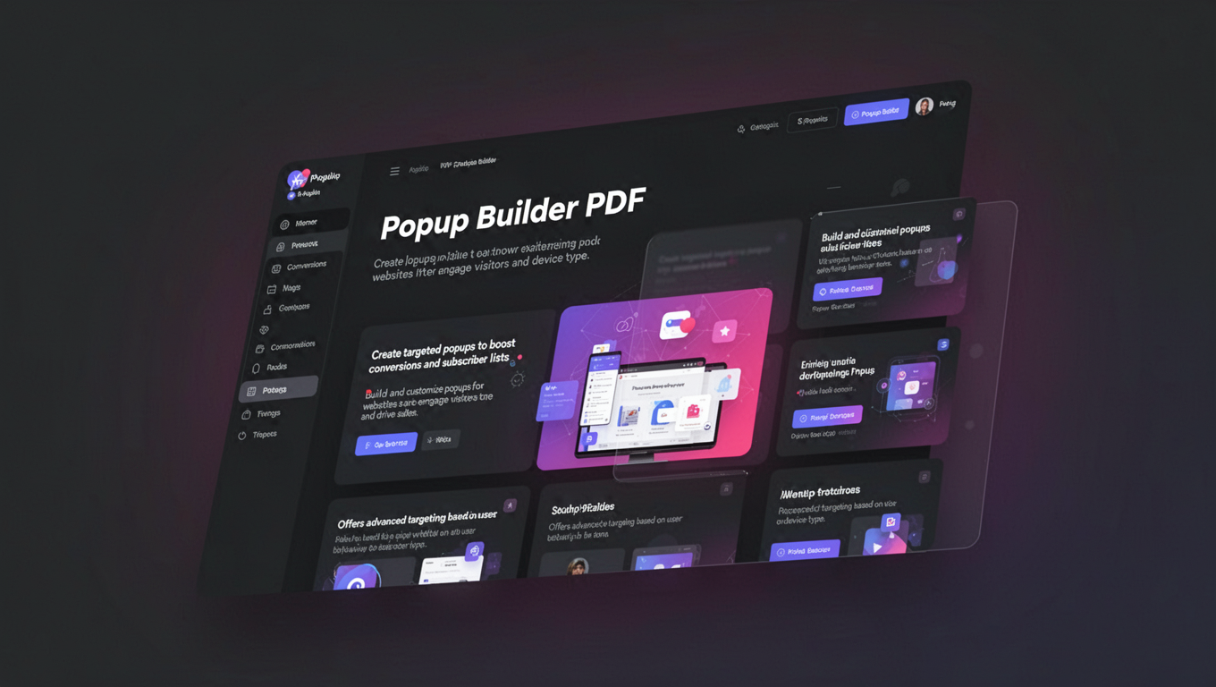 Preview of Popup Builder PDF