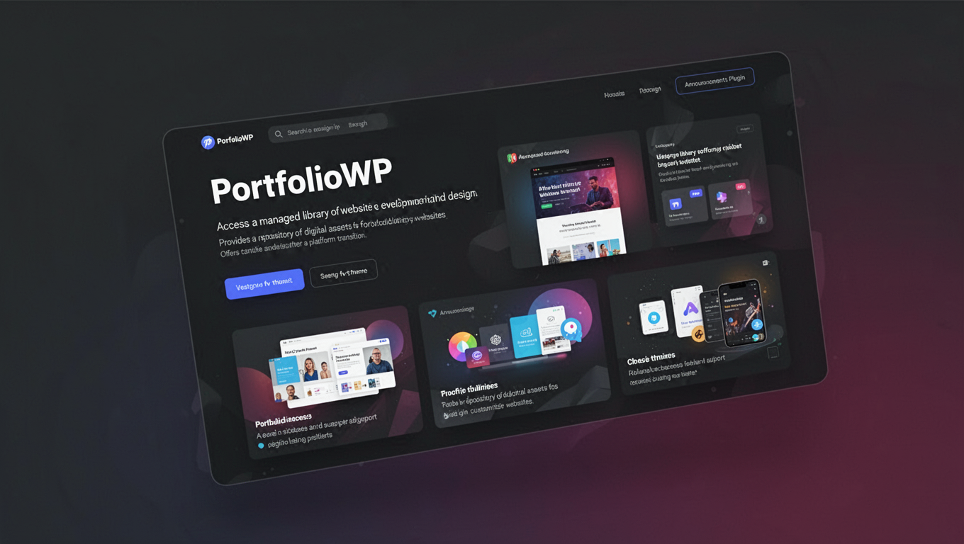 Preview of PorfolioWP