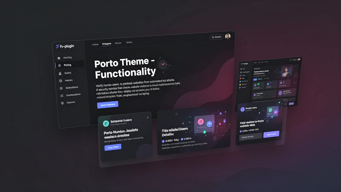Preview of Porto Theme - Functionality