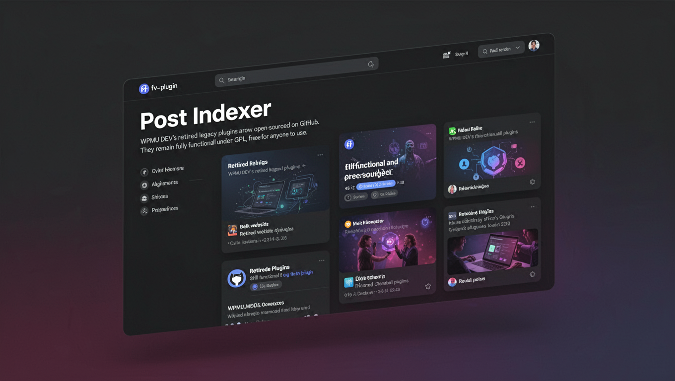 Preview of Post Indexer