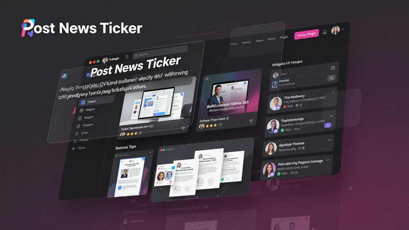 Preview of Post News Ticker