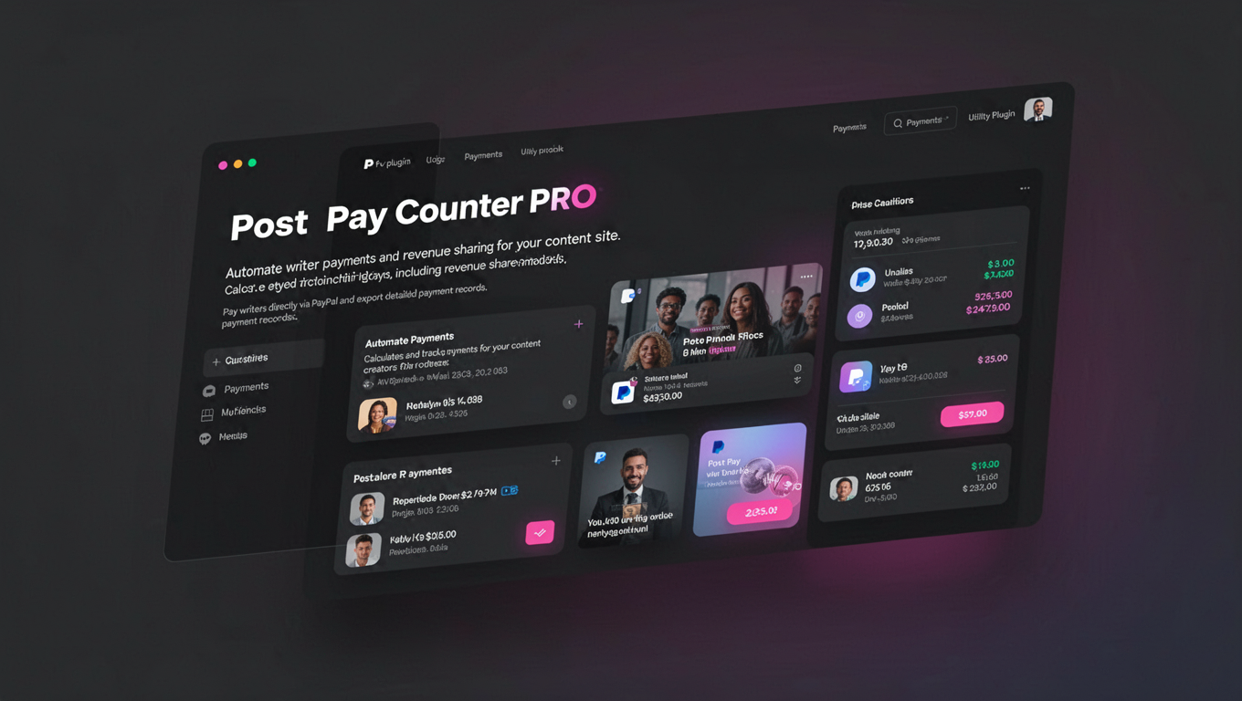 Preview of Post Pay Counter PRO
