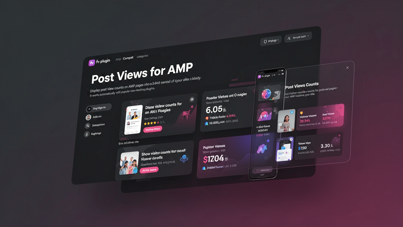 Preview of Post Views for AMP