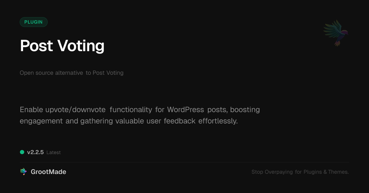 Preview of Post Voting