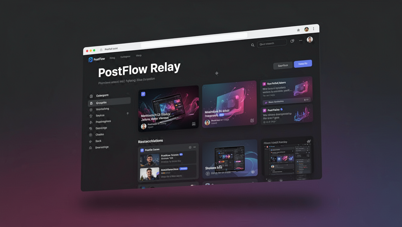 Preview of PostFlow Relay