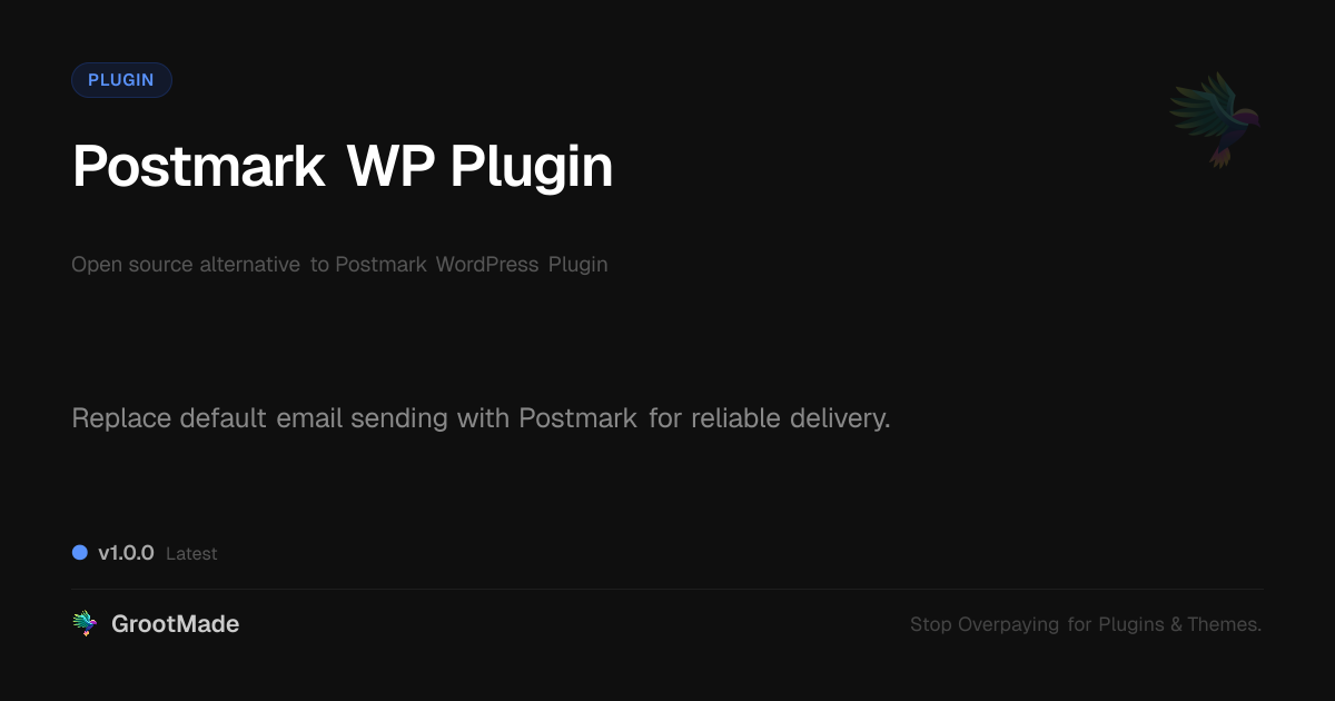 Preview of Postmark WP Plugin