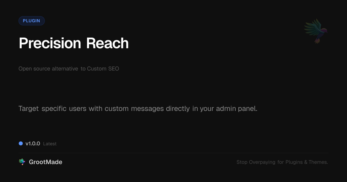 Preview of Precision Reach