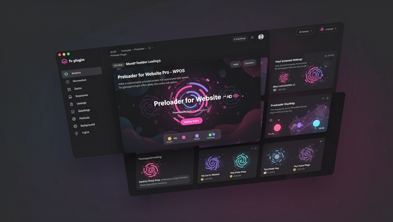 Preview of Preloader for Website Pro - WPOS