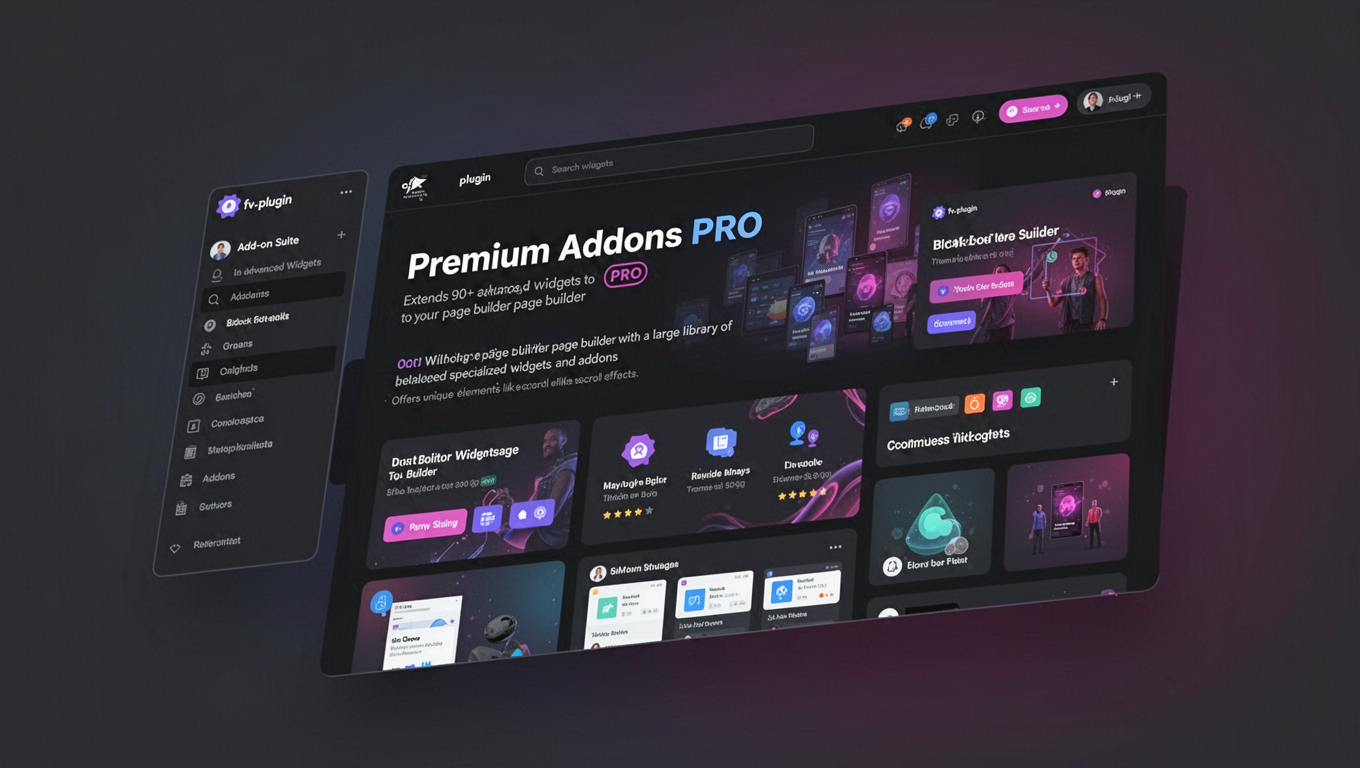 Preview of Premium Addons PRO