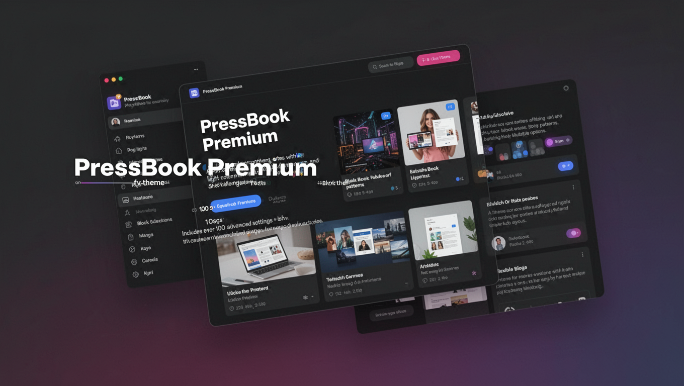 Preview of PressBook Premium