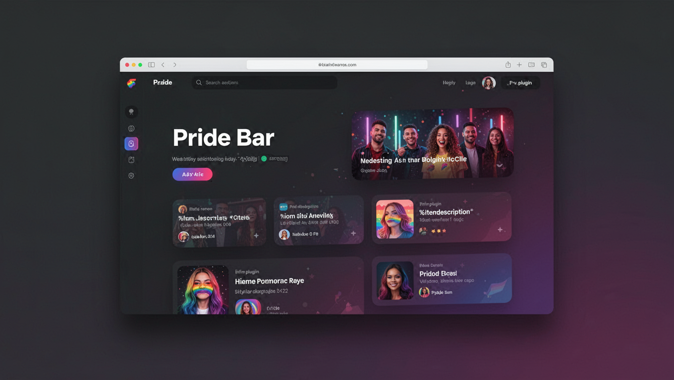 Preview of Pride Bar