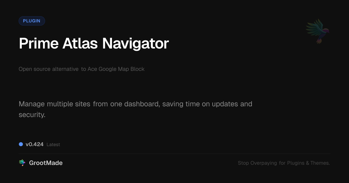 Preview of Prime Atlas Navigator