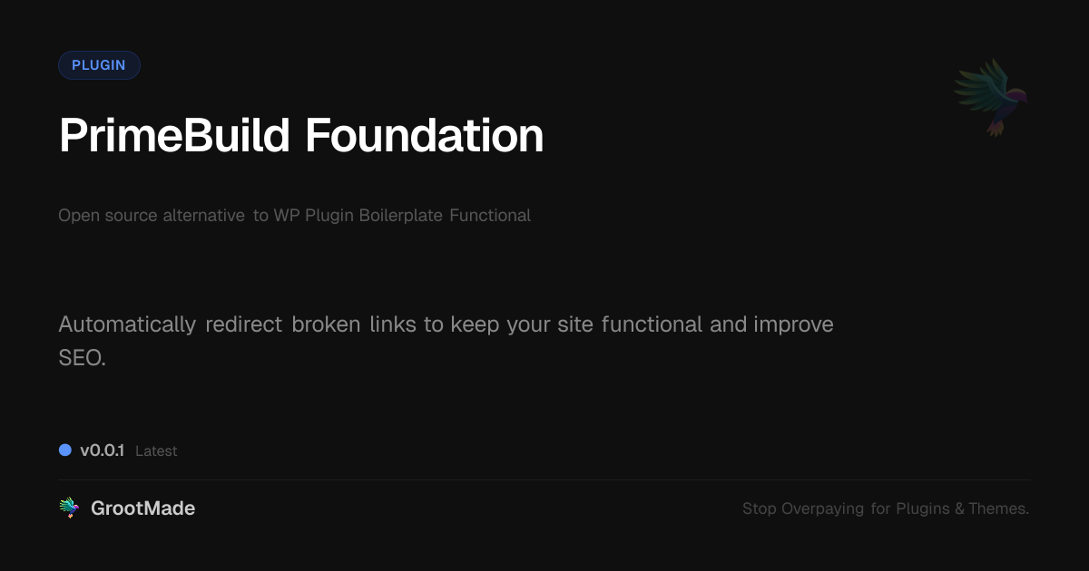 Preview of PrimeBuild Foundation