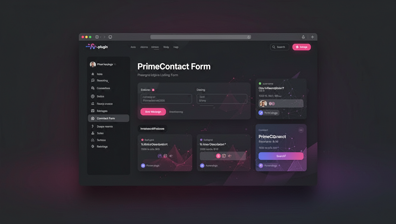 Preview of PrimeContact Form