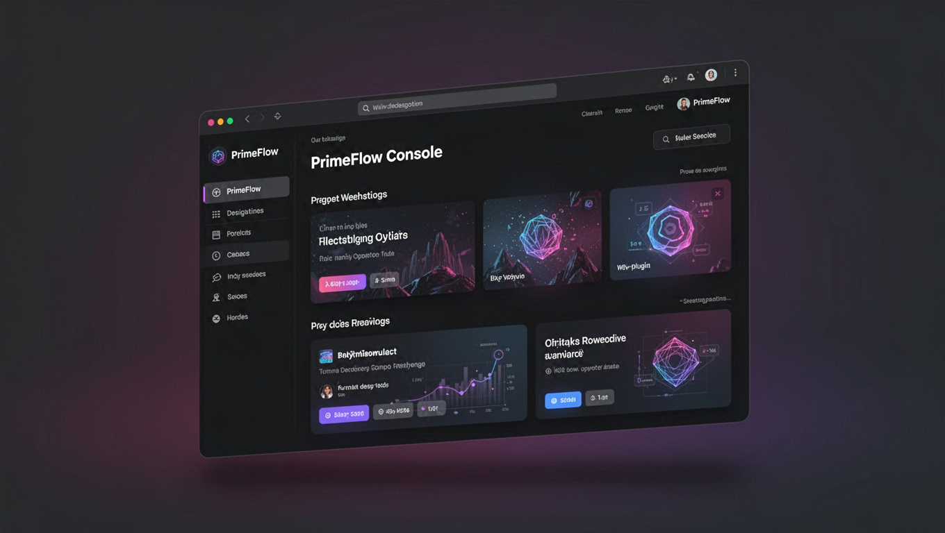 Preview of PrimeFlow Console